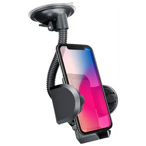 Soporte de Parabrisas Universal HyperGear para Teléfono Celular Flexible